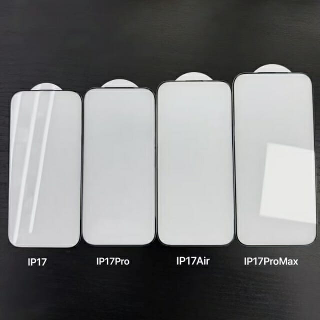 아이폰17 에어, 다른 모델과 화면 크기 비교했더니