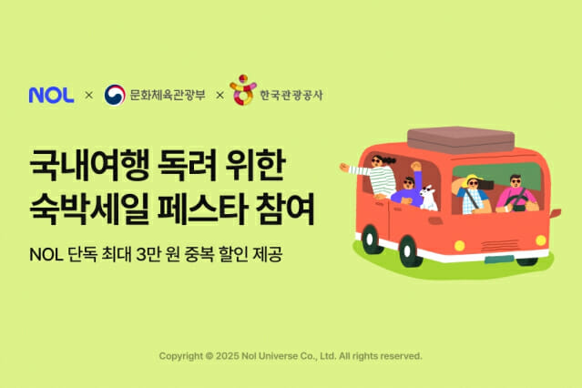 NOL, ‘대한민국 숙박세일 페스타’ 참여
