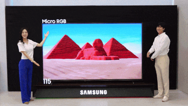 삼성전자, ‘마이크로 RGB TV’ 세계 최초 출시…프리미엄 시장 공략