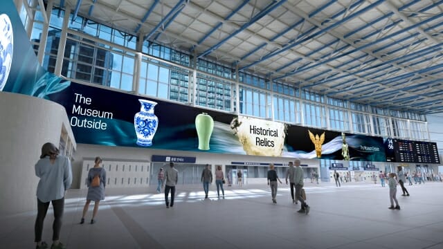 카카오모빌리티, 서울역 111m 전광판 운영…‘미디어 랜드마크’ 조성