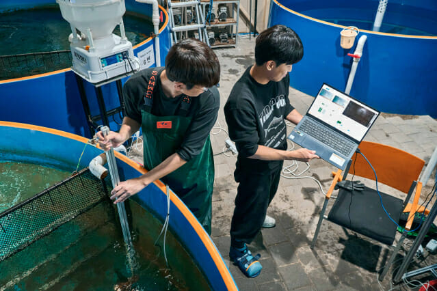 “양식장도 AI로 스마트하게…사료비 줄이고 더 잘 키워야죠”