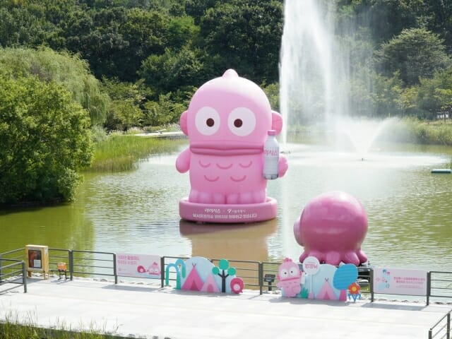 롯데칠성, 북서울꿈의숲 월영지 수질 개선 나서