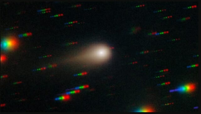 꼬리 키우는 성간 혜성 ‘아틀라스’ 포착 [우주로 간다]