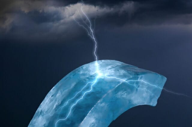“번쩍”…얼음도 스트레스 받으면 전기 만든다