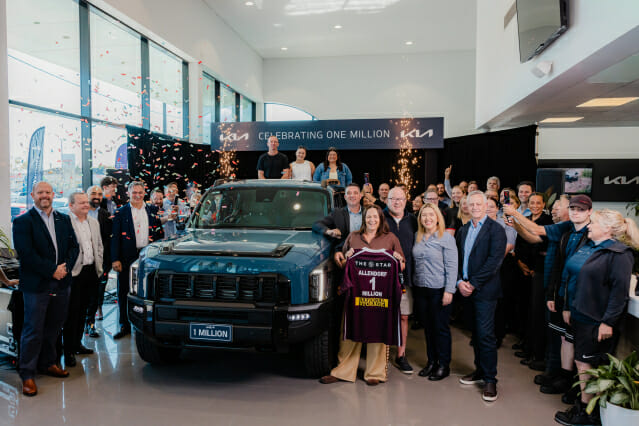 기아, 호주 진출 37년만에 누적 100만대 판매…타스만으로 달성