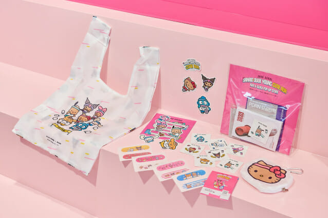 롱다리 헬로키티 출동…CJ올리브영, ‘산리오 X 큐티 런’ 팝업 진행