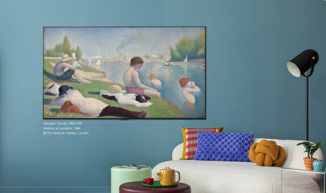 고흐부터 쇠라까지, LG 올레드 TV로 집에서 감상한다