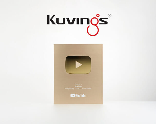 쿠빙스, 유튜브 골드 버튼 획득