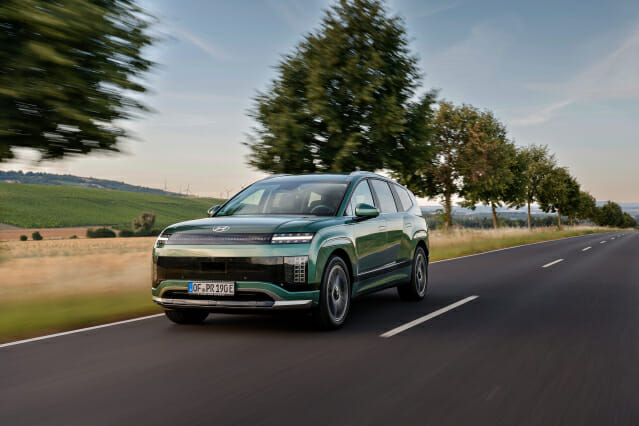 현대차 아이오닉9, 유로 안정평가서 최고 안전 등급 획득