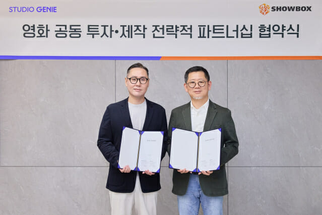 KT스튜디오지니, 쇼박스와 상업영화 10편 제작