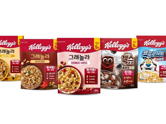 농심켈로그, 주요 시리얼 당류 5g 이하로 줄였다