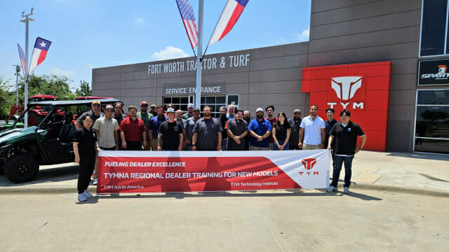 TYM, 북미법인 딜러 기술교육 성료