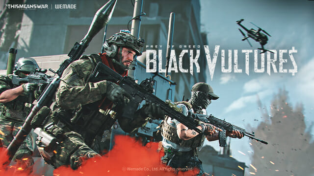 위메이드, PC FPS ‘블랙 벌처스’ 2차 스팀 테스트 돌입