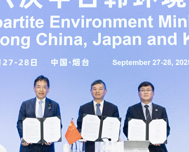 한중일 환경 장관, 기후위기 대응 새로운 행동 약속