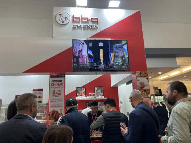 BBQ, 식음료 박람회 아누가 참가…K치킨 알렸다