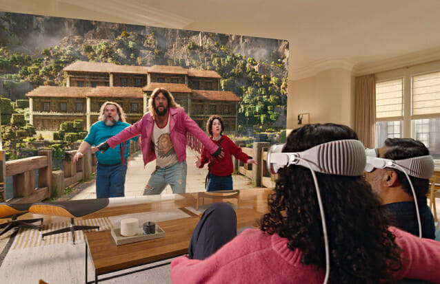 “코트사이드 현장감 그대로”…애플 비전 프로, LA 레이커스 경기 생중계