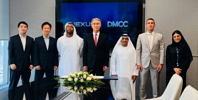 넥써쓰-두바이 DMCC, 파트너십 체결…블록체인·게임 생태계 확장