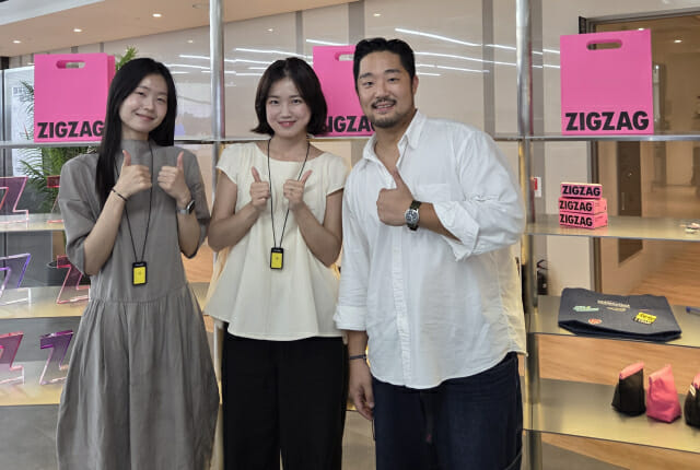 “우리는 지그재그 ‘인생속옷’ 찾는 이너웨어 MD 삼총사예요”