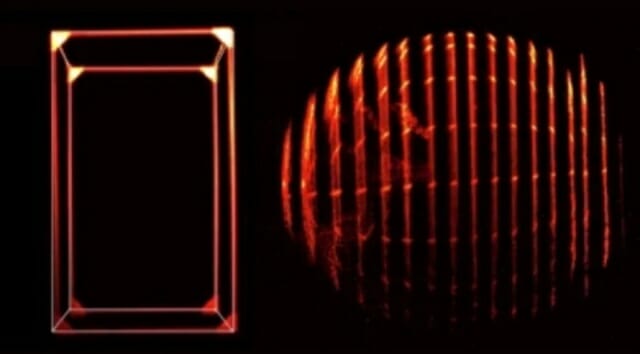 빛의 속도로 움직이는 물체, 카메라로 찍었다