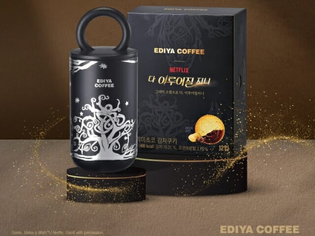 넷플릭스 신작 ‘다 이루어질지니’ 굿즈, 이디야커피서 만난다