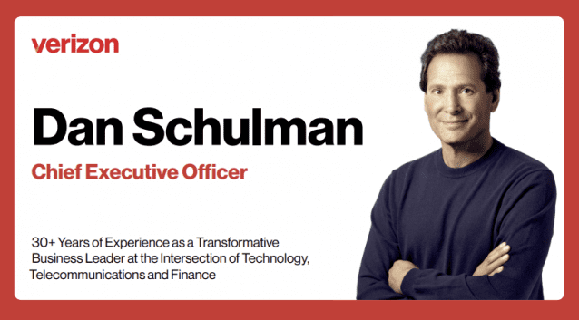 버라이즌, CEO 깜짝 교체…댄 슐만 페이팔 전 CEO 발탁