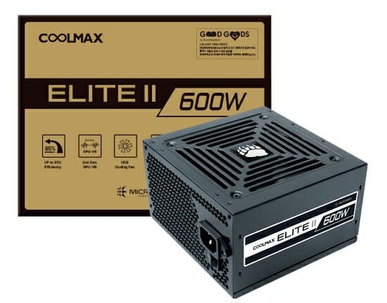 한미마이크로닉스, 보급형 전원공급장치 ‘쿨맥스 엘리트Ⅱ’ 출시