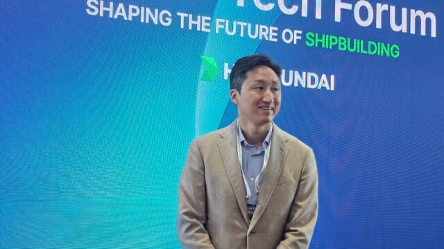 정기선 HD현대 회장 “트럼프 조선소 방문, 항상 준비 돼 있다”