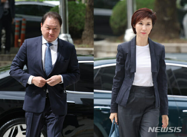 [속보] 대법, 최태원·노소영 1조3800억원 재산분할 파기 환송
