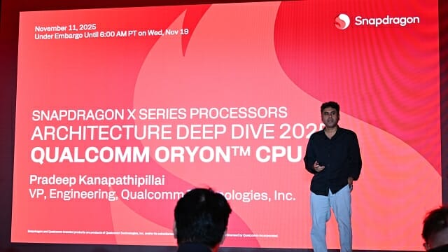 “스냅드래곤 X2 엘리트 익스트림 CPU, 전세대比 성능 39% 향상”
