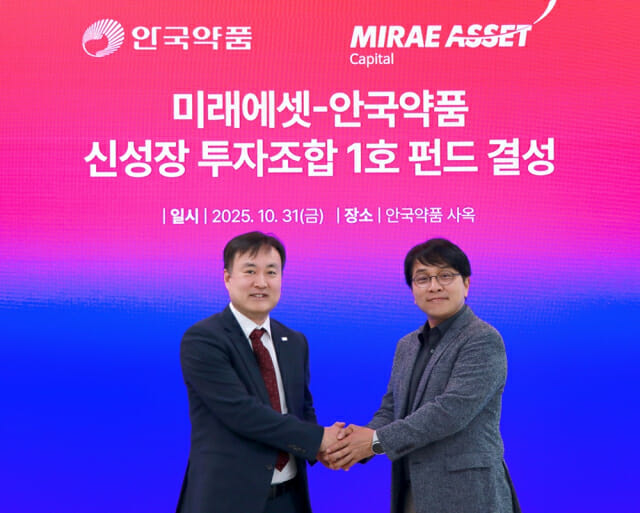 안국약품, 미래에셋캐피탈과 200억원 규모 펀드 결성