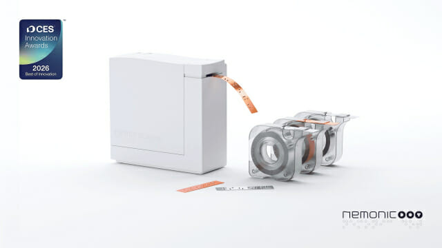 ‘점자 프린터’ 망고슬래브, CES 2026 최고혁신상