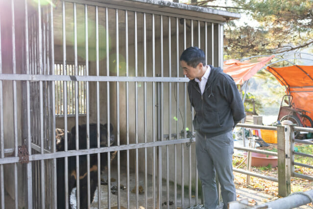 수퍼빈, 사육곰 구출 프로젝트 참여