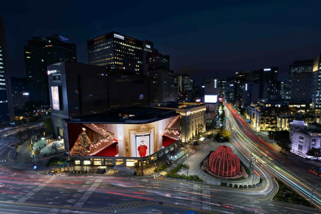 “인증샷 성지 예고”…신세계百, 크리스마스 영상 공개