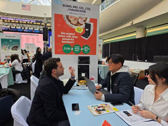 하우스쿡, 美 한류 박람회서 600만 달러 수출계약