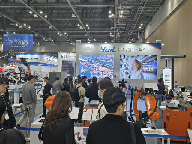 유일로보틱스, 로보월드서 휴머노이드 선봬