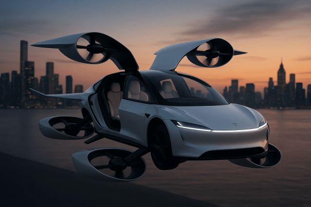 머스크 “연내 하늘 나는 자동차 공개할 수도”