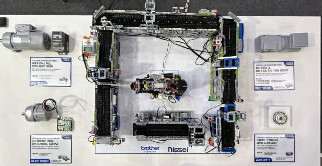 브라더코리아, 로보월드서 모터·감속기 선봬