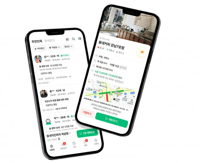사람인, ‘동네알바’ 운영사 라라잡 흡수합병…”시너지 강화”