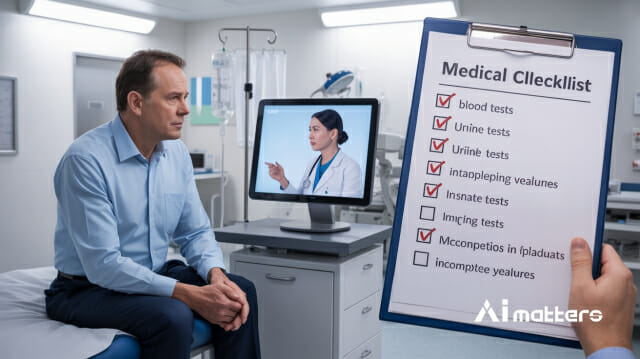 AI 의사 못 믿겠네…심각한 오류 4건 중 3건이 ‘진단 누락’