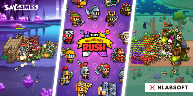 세이게임즈-엔랩소프트, 타워 디펜스 배틀 게임 ‘타이니 워리어스 러시’ 퍼블리싱 계약