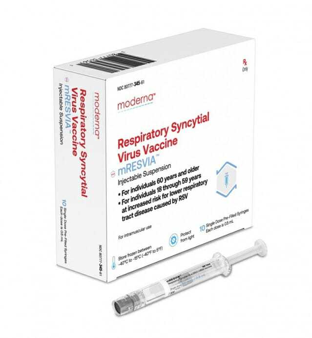 모더나, 호흡기세포융합바이러스 mRNA 백신 국내 허가