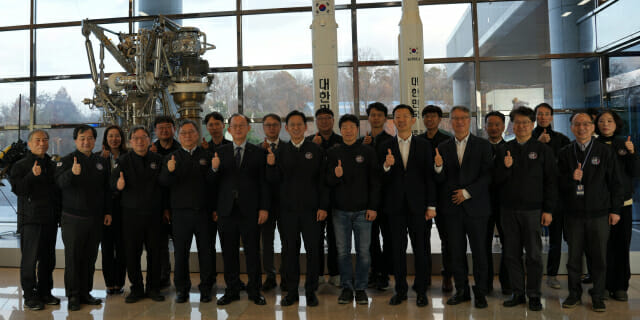 누리호 4차발사 항우연·한화에어로에 과학유공 표창