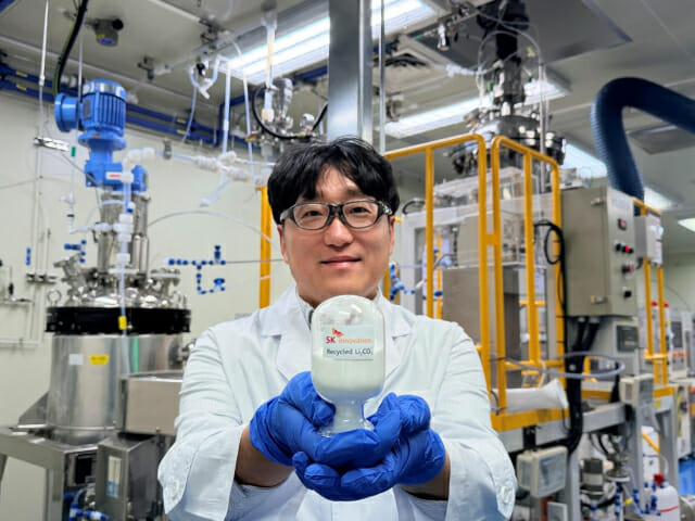 SK이노, LFP 배터리 재활용 기술 국제 학술지 등재