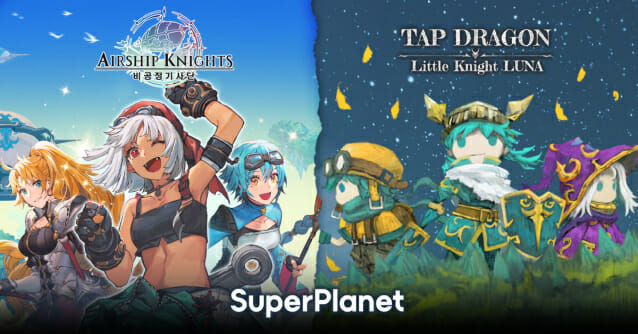 슈퍼플래닛 ‘비공정기사단·탭드래곤’, 앱인토스 매출 상위권 석권