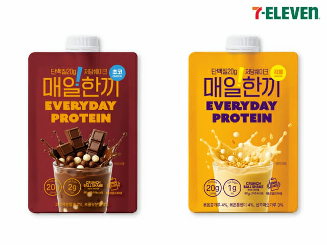 “맛·식감 다 잡았다”…세븐일레븐, ‘매일한끼 단백질쉐이크’ 출시