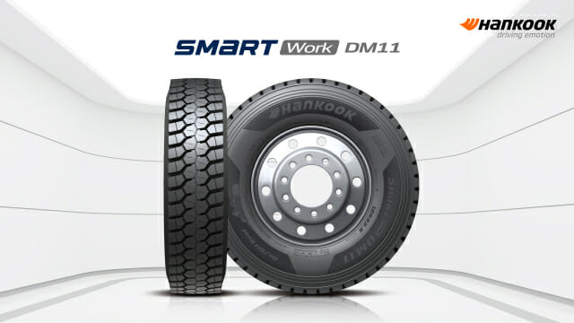 한국타이어, 프리미엄 덤프트럭 타이어 ‘DM11’ 출시