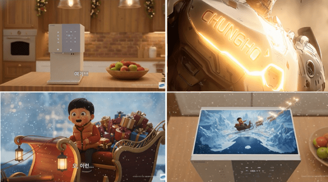 청호나이스, AI 영상 80편 제작