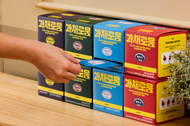 휴롬, 채소·과일 건강차 ‘과채로움 티’ 출시