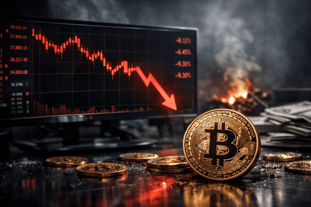 지정학적 이슈 확대로 비트코인, 7만6,000달러 대로 급락