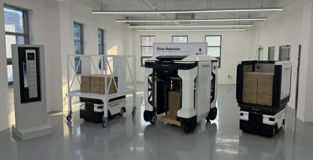 고레로보틱스, 현대건설 현장서 자재운반로봇 공개시연 참여